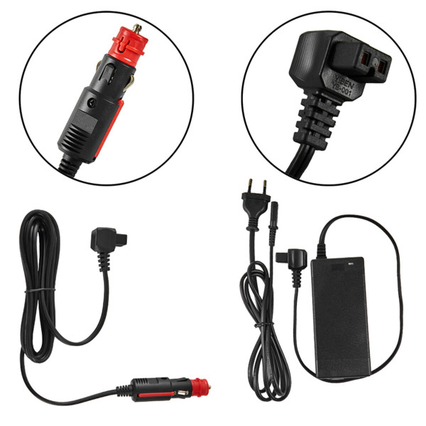 Фото - Холодильник автомобільний Brevia 38л двокамерний