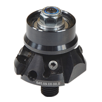 Фрезерна головка 30° для різання Promotech GLW-0540-09-00-00-0