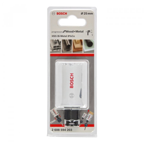 Картинка - Коронка Bosch Progressor for Wood&Metal 25 мм (2608594203)