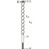 Картинка 5 - Бур Bosch SDS-Max-7 Speed X 40х800х920 мм (2608586804)
