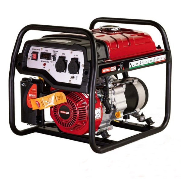 Картинка - Генератор бензиновый КВИТКА PRO SC3250 (3 кВт) (110-7001)