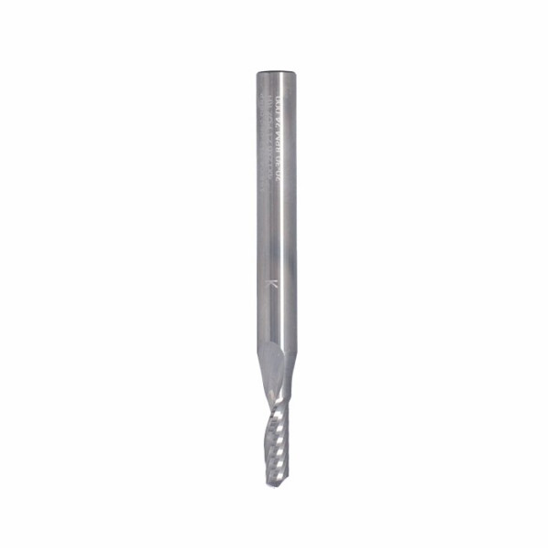 Картинка - Фреза ITA TOOLS VHM Z1 D=4 I=12 L=60 S=6 RH позитив, plexiglas ST01.04.012.060.06R