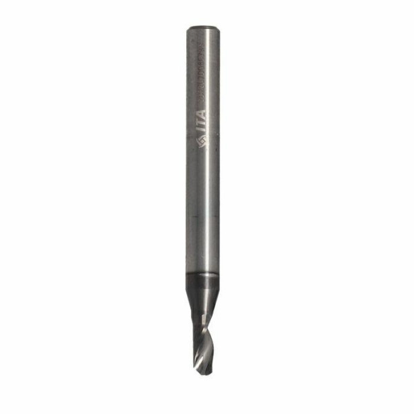Картинка - Фреза ITA TOOLS VHM Z1 D=4 I=8 L=60 S=6 RH позитив алюминий и пластиу покрытие HC SP01.04.008.060.06HR