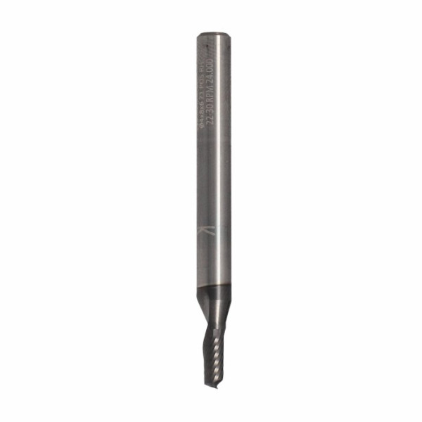 Картинка - Фреза ITA TOOLS VHM Z1 D=4 I=8 L=60 S=6 RH позитив алюминий и пластиу покрытие HC SP01.04.008.060.06HR