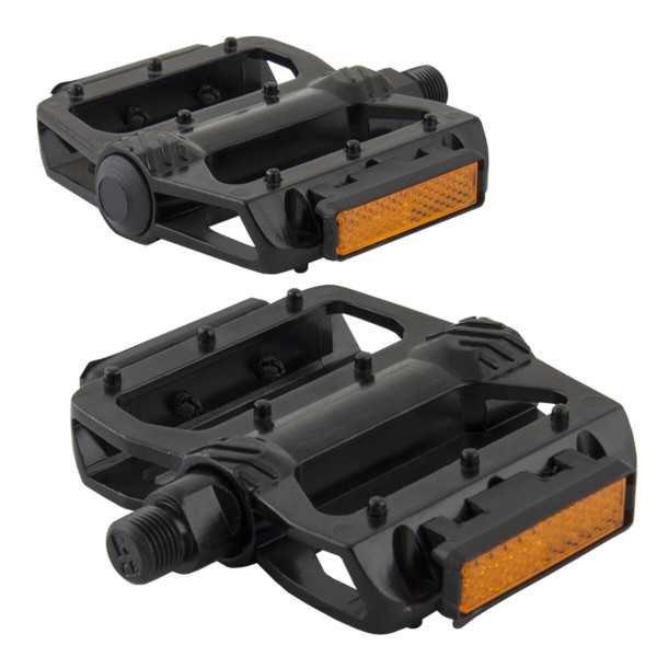 Фото - Велосипедні педалі Grey's із алюмінієвого сплаву, чорні, 1 пара GR14420