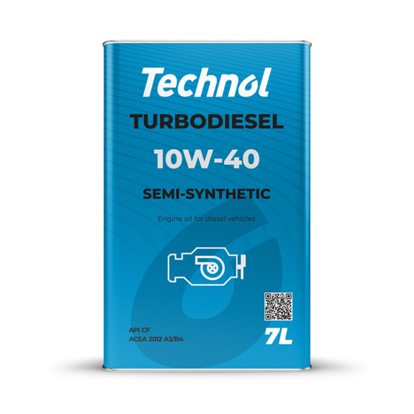 Фото - Моторне масло Technol Turbodiesel 10W-40, 7л