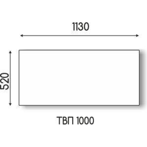 Картинка - Гибридный обогреватель TWP 1000 R Standart