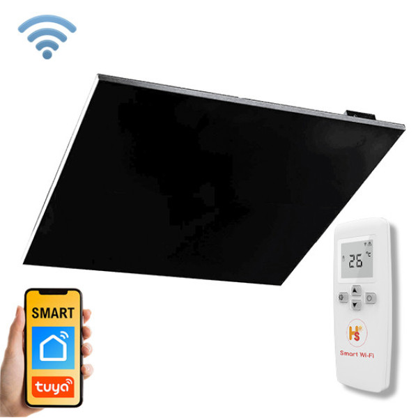 Картинка - Потолочный металлический обогреватель HSteel ISHC 6060 R Wi-Fi