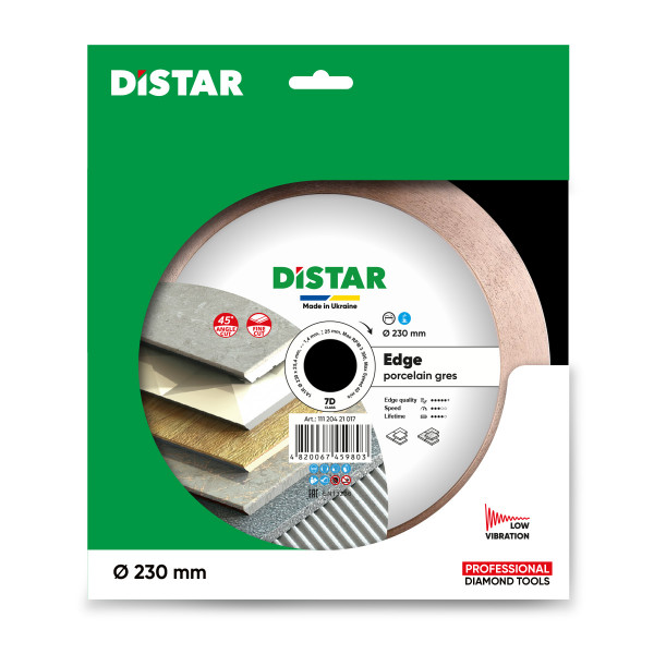 Картинка - Диск алмазный отрезной Distar 1A1R 230x1,4/1/1,6x25x25,4 Edge