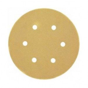 Шлифшкурка самоклеющаяся DeWALT, d=125мм, зерно 120, для эксцентриковых шлифмашин DW423/ES55, 1 шт.