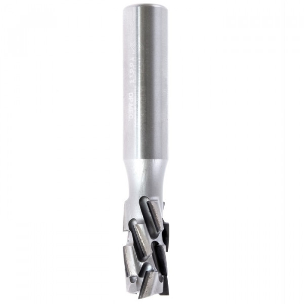 Картинка - Фреза алмазная DIA D=12 I=24 L=75 S=12x40 NESTING Z=3+3+1 RH DENSIMET негатив DTM