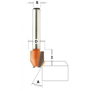 Фреза фасочная HM A = 0-22 D = 12 I = 12,7 S = 6 (721.022.11)