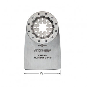 Пильное полотно осциляционное W = 52 K = 0,4 1 шт. STARLOCK (OMF165-X1)