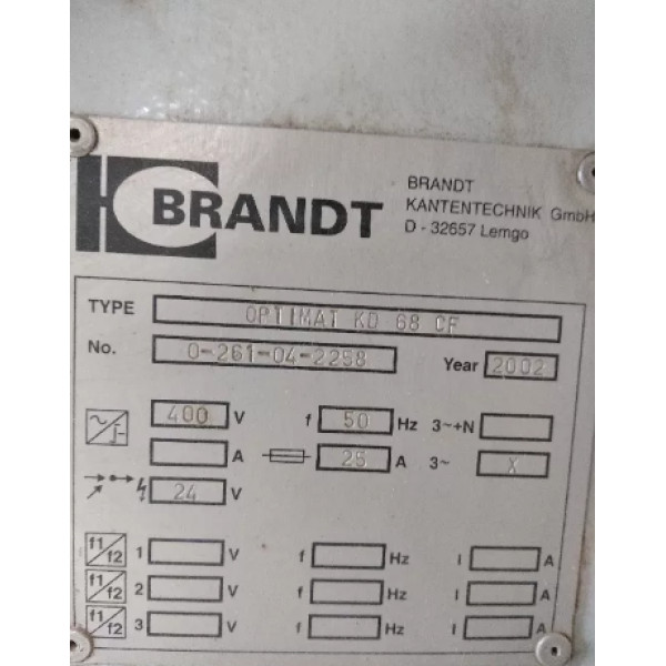 Картинка - Кромкооблицовочный станок Brandt KD-68 CF