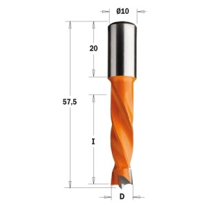 Свердло HW NP D = 13 I = 30 L = 57,5 ​​S = 10x20 LH (308.130.12)