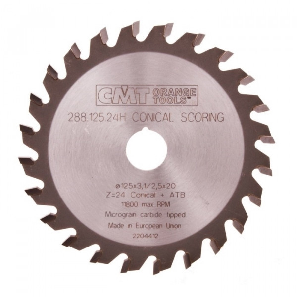 Картинка - Пила подрезная CMT 288.120.24H HM D = 120 F = 20 Z = 24 K = 3,1-4,0