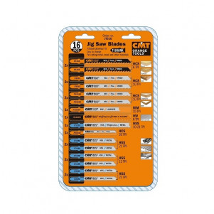 Комплект 16 шт. пильных полотен (JT016)