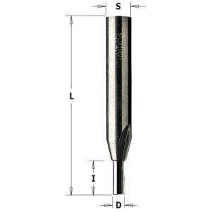 Фреза пряма з торцевим зубом HM D = 7 I = 20 L = 55 S = 8 (174.070.11)