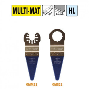 Пильное полотно W = 28 I = 50 50 шт. универсальное крепление (OMM21)