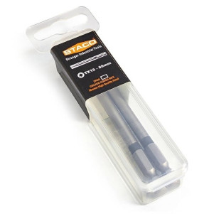 Биты TX15, 89 mm, 2 pcs., Colour code BLACK (21848.STACO)