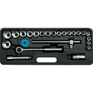 Наборы инструментов VOREL 1/2" 24 шт 58240 Наборы инструментов VOREL 1/2" 24 шт 58240