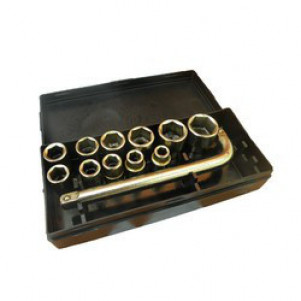 Набор головок и вороток №14 (8~15; 17; 19; 22 мм) ЧН14 (Чернигов)