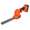 Картинка - Кусторез-ножницы аккумуляторный BLACK+DECKER BCSS18D1
