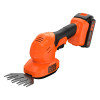 Картинка 1 - Кусторез-ножницы аккумуляторный BLACK+DECKER BCSS18D1