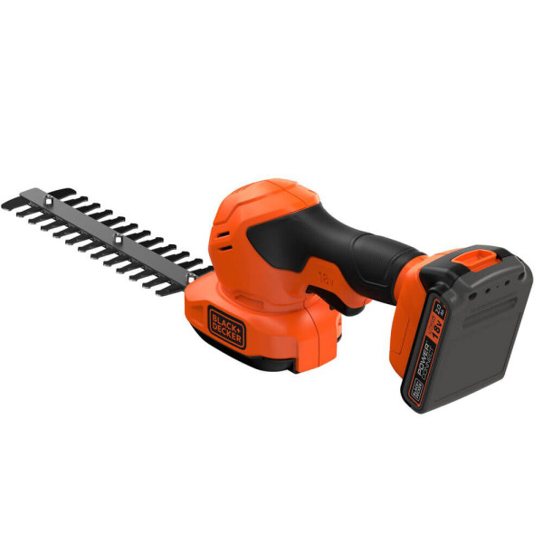 Картинка - Кусторез-ножницы аккумуляторный BLACK+DECKER BCSS18D1