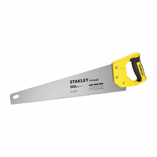 Фото - Ножівка STANLEY SHARPCUT 500 мм (STHT20366-1)