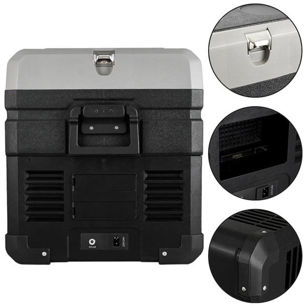 Картинка - Холодильник автомобильный Brevia 38л двухкамерный 22650