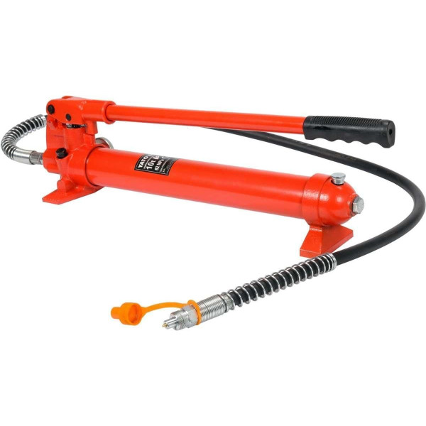 Фото - Насос для гідравлічного підйомника YATO 10 т YT-55511