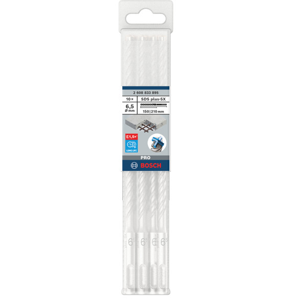 Фото - Бури Bosch PRO SDS plus-5X 6.5x150x210 мм, 10 шт
