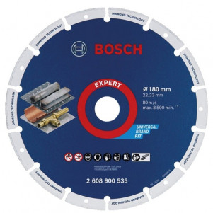 Диск алмазный Bosch Expert Diamond Metal Wheel 180x22.23 мм (2608900535)