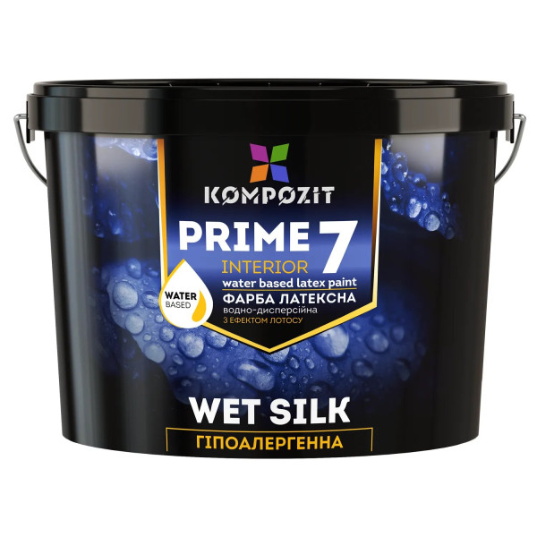 Картинка - Краска акрилово-латексная Kompozit PRIME 7 База-С 4.5 л