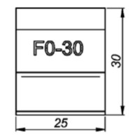 Резец для торцевания стали 0° Promotech F0-30 NOZ-000031