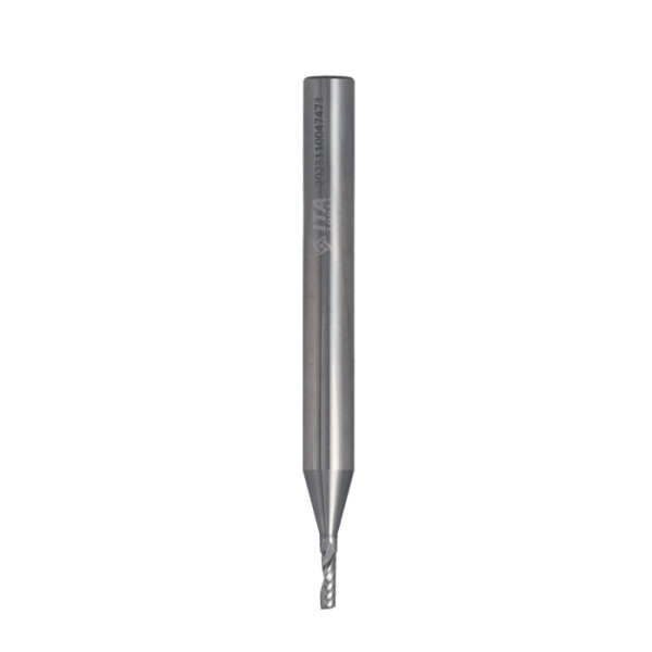 Картинка - Фреза ITA TOOLS VHM Z1 D=2 I=6 L=60 S=6 RH позитив plexi полированная спираль ST01.02.006.060.06R