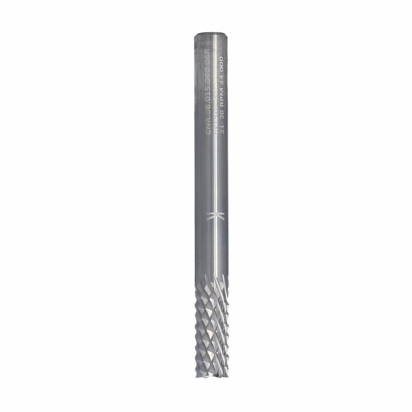 Картинка - Фреза ITA TOOLS типа "кукуруза" D=6 I=15 L=60 S=6 RH со стружколомом для композитов CNR.06.015.060.06R
