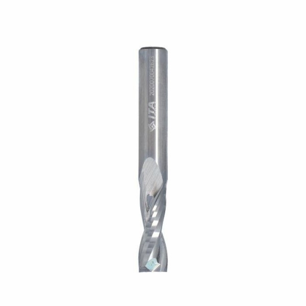 Фото - Фреза ITA TOOLS VHM Z2 D=8 I=22 L=60 S=8 RH позитив, mirror finish, алюміній і пластик SQ01.08.022.060.08R