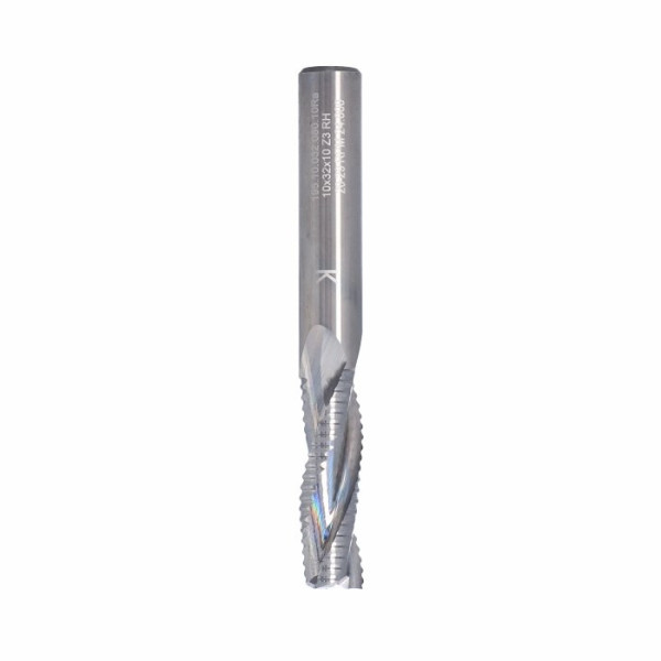 Фото - Фреза ITA TOOLS VHM Z3 D=10 I=32 L=80 S=10 RH позитив з ламачем стружки mirror finish, алюміній і пласти SR33.10.032.080.10R