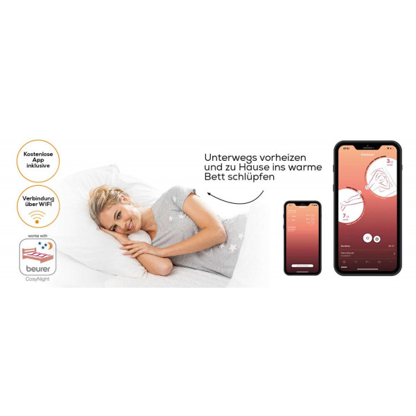 Картинка - Электропростынь с дистанционным управлением Beurer UB 200