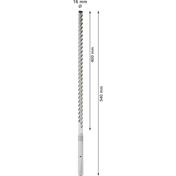 Картинка - Бур BOSCH EXPERT SDS-max-8X 16x400x540 мм
