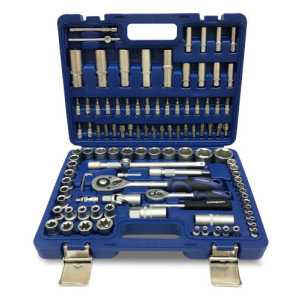 Автомобільний набір інструментів СТАНДАРТ 1/4", 1/2" 108 шт. (6-гр.) STM-0108-6 Автомобільний набір інструментів СТАНДАРТ 1/4", 1/2" 108 шт. (6-гр.) STM-0108-6