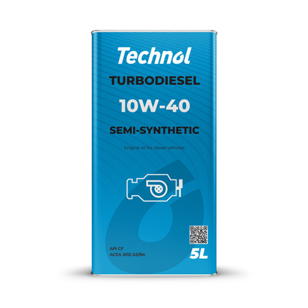 Фото - Моторне масло Technol Turbodiesel 10W-40, 5л
