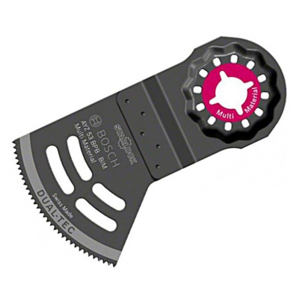 Картинка - Пильное полотно Bosch AYZ 53 BPB Dual-Tec STARLOCK (2608664202)