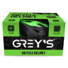 Фото 1 - Велосипедний шолом Grey's L чорно-зелений матовий GR21124