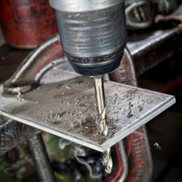 Картинка - Сверло по металлу DeWALT "EXTREME2" кобальтовое HSS-E,d=5 мм.,L общ.=86 мм.,L рабочая=46 мм,10 шт.