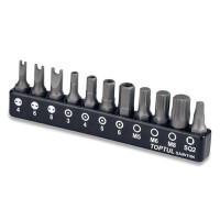 Набор бит TOPTUL 1/4" 11 шт GAAV1104
