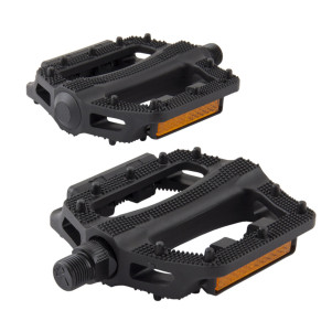 Велосипедные педали Grey's из полипропилена, черные, 1 пара GR14110