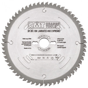 Пила HM D = 250 F = 30 Z = 60 K = 3,2 / 2,2 COMBI3 (281.061.10M)